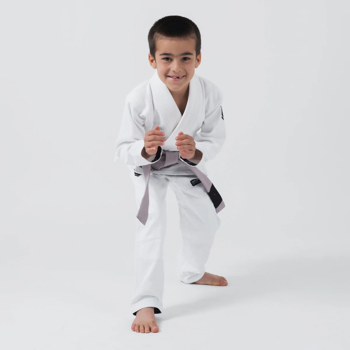 BJJ Gi criança Kingz Kore V2 IBJJF Branco  - Image 3