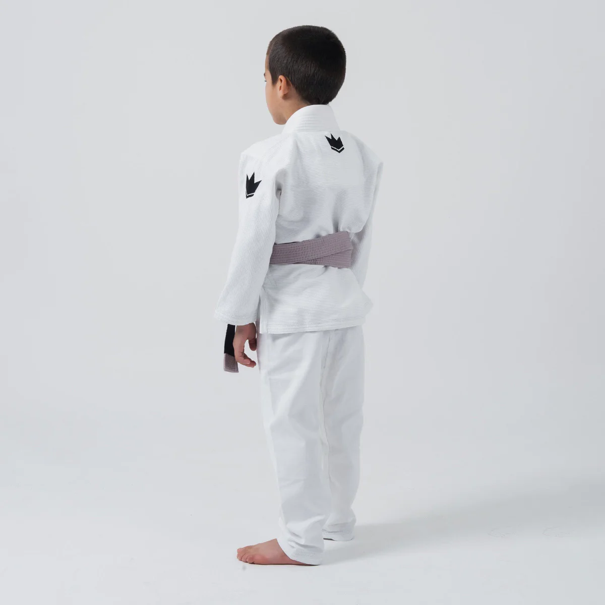 BJJ Gi criança Kingz Kore V2 IBJJF Branco  - Image 4
