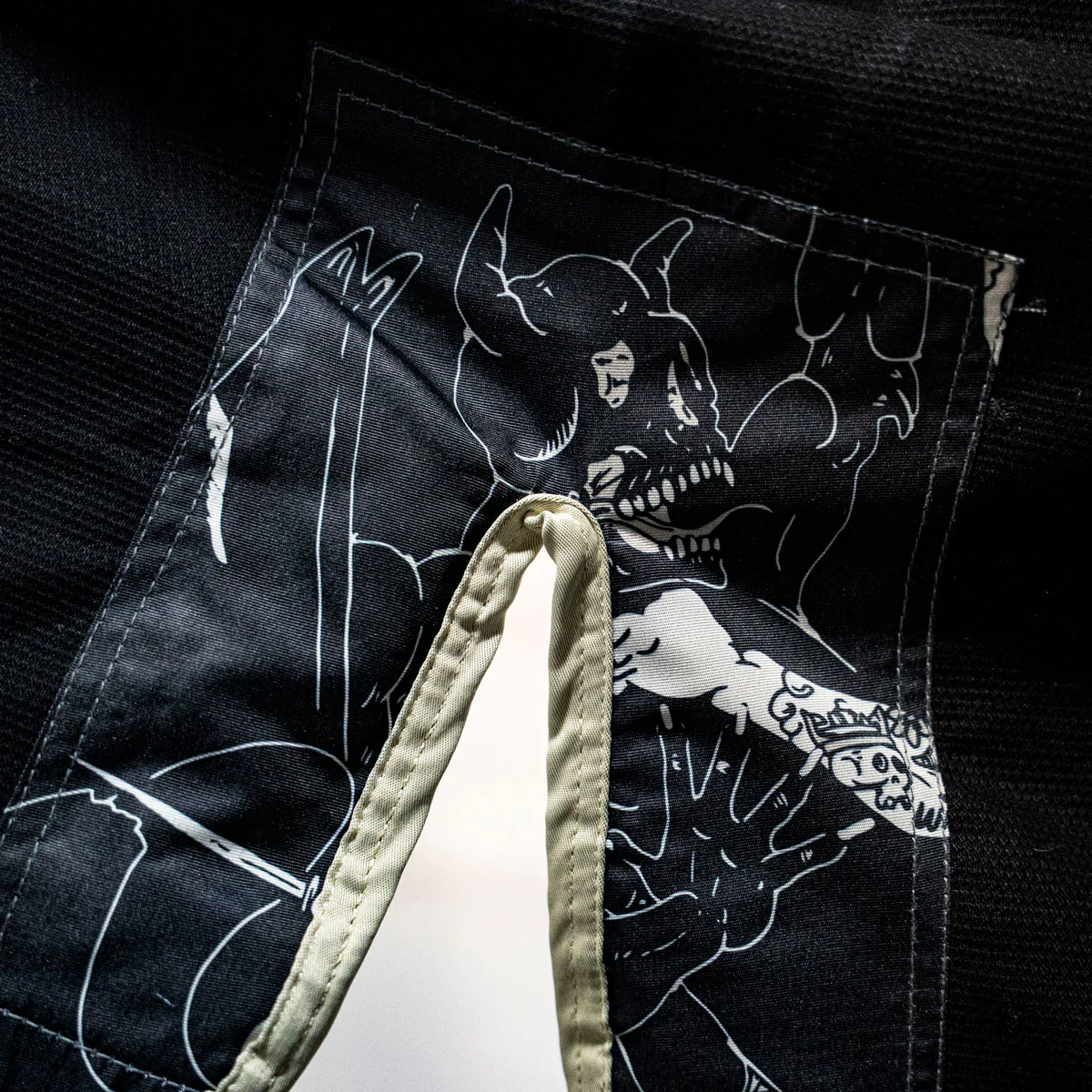 BJJ Gi Half Sumo Archangel Preto  - Image 5