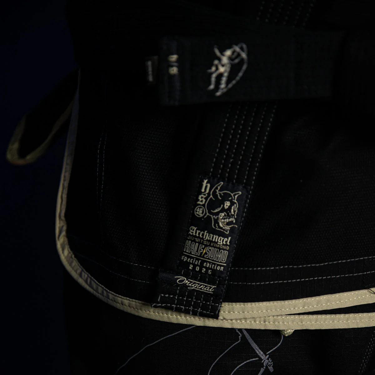 BJJ Gi Half Sumo Archangel Preto  - Image 6