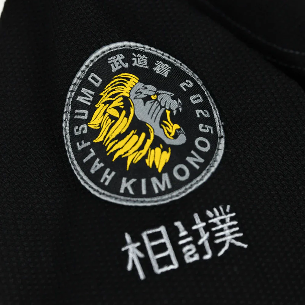 BJJ Gi Half Sumo Lion Preto  - Image 4