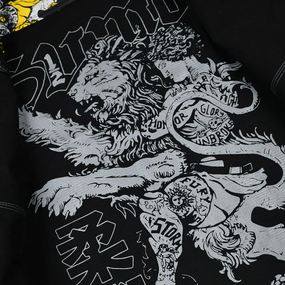 BJJ Gi Half Sumo Lion Preto  - Image 5