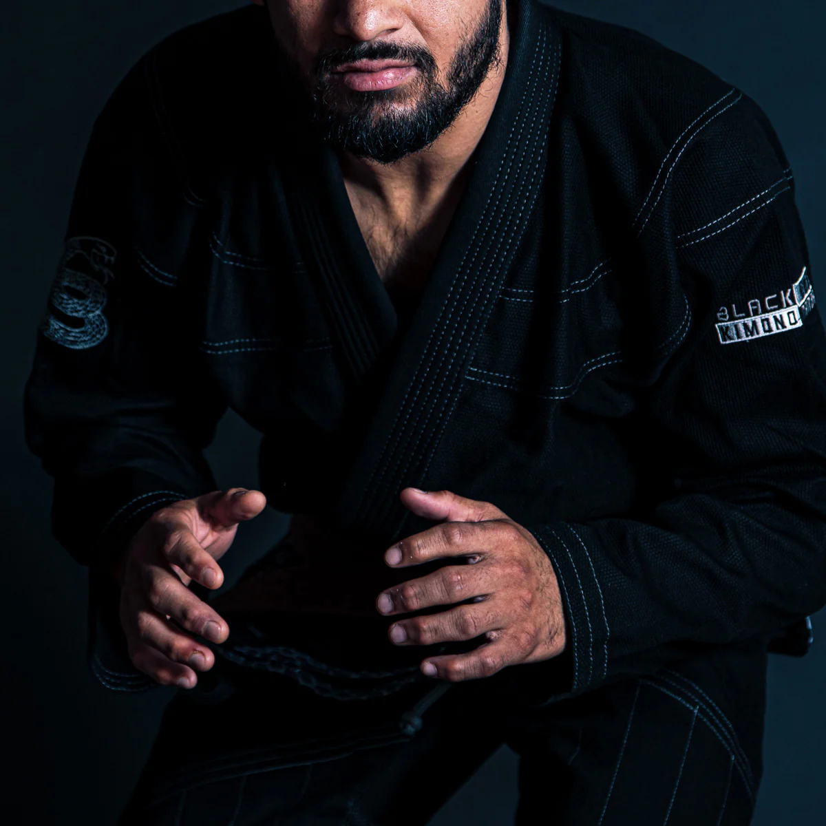 BJJ Gi Half Sumo Mamba Preto  - Image 15