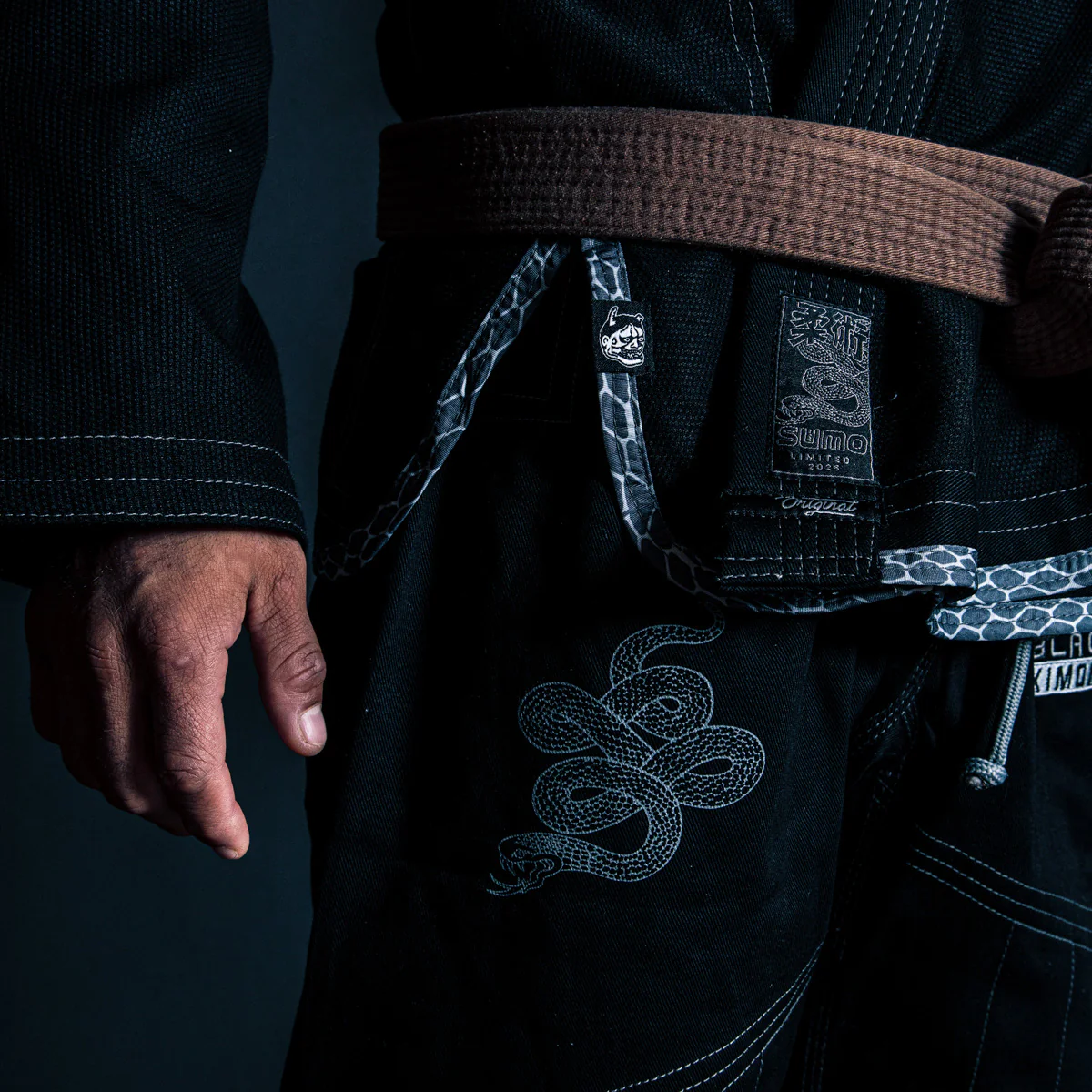 BJJ Gi Half Sumo Mamba Preto  - Image 19