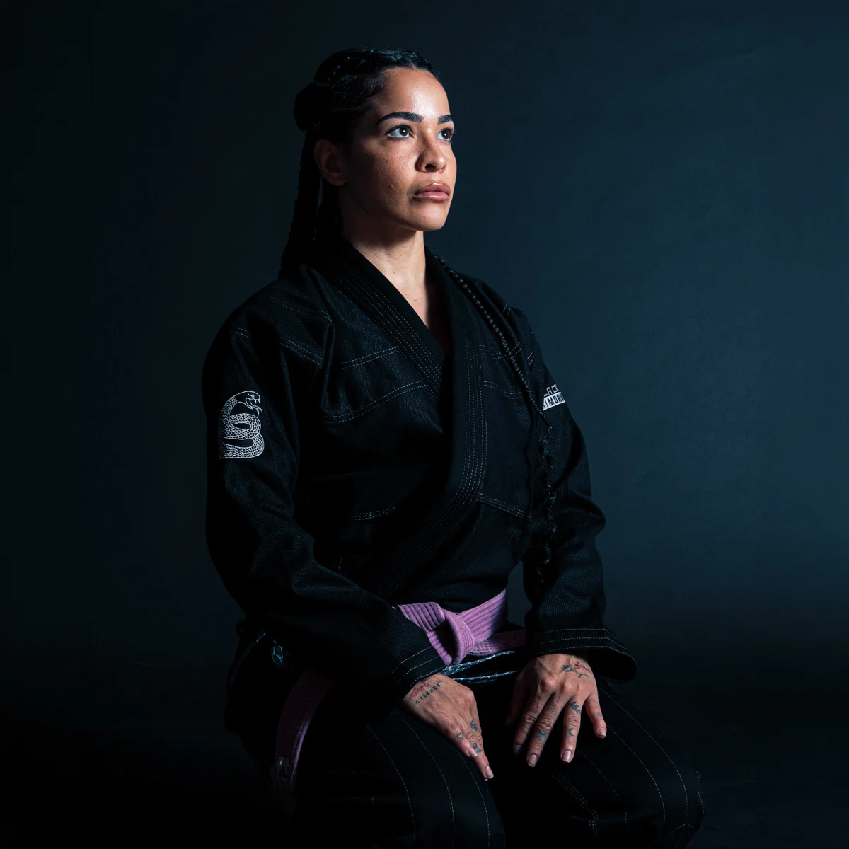 BJJ Gi Half Sumo Mamba Preto  - Image 22