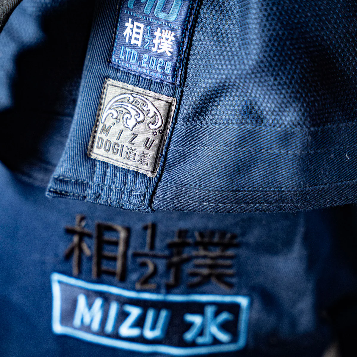 BJJ Gi Half Sumo Mizu "Storm" Azul Marinho  - Image 10