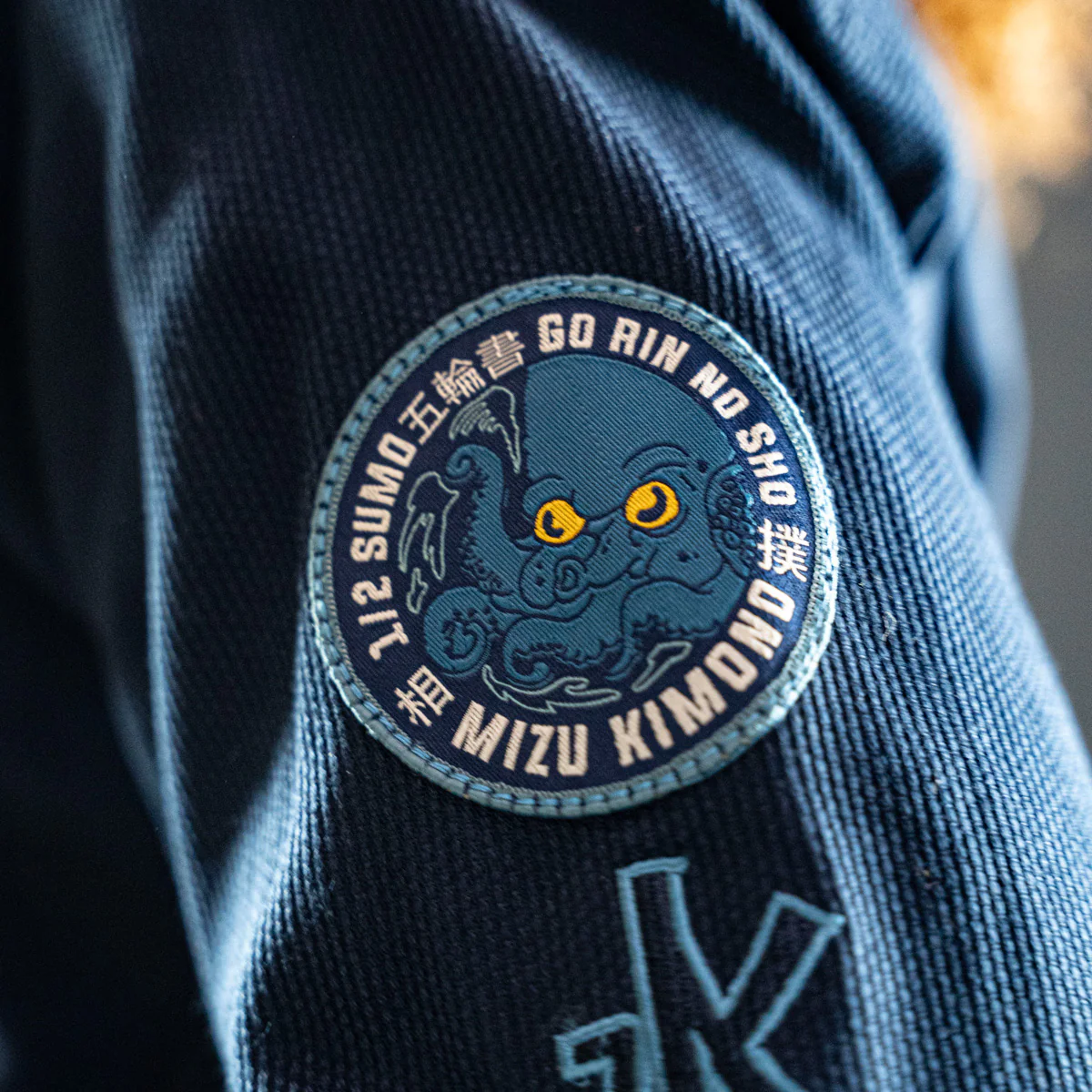 BJJ Gi Half Sumo Mizu "Storm" Azul Marinho  - Image 14