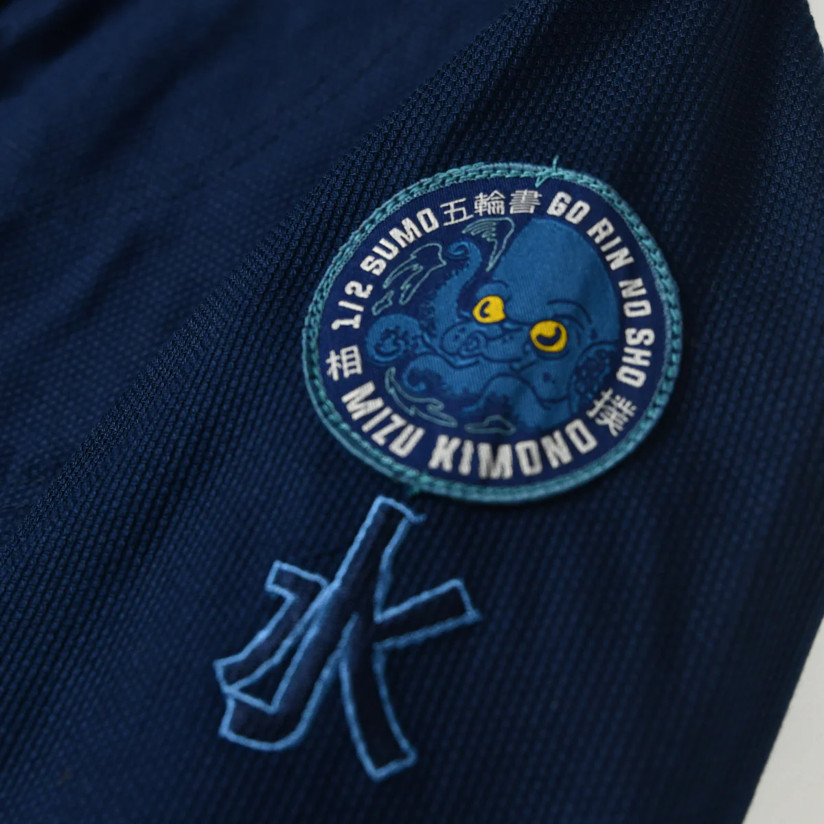 BJJ Gi Half Sumo Mizu "Storm" Azul Marinho  - Image 17
