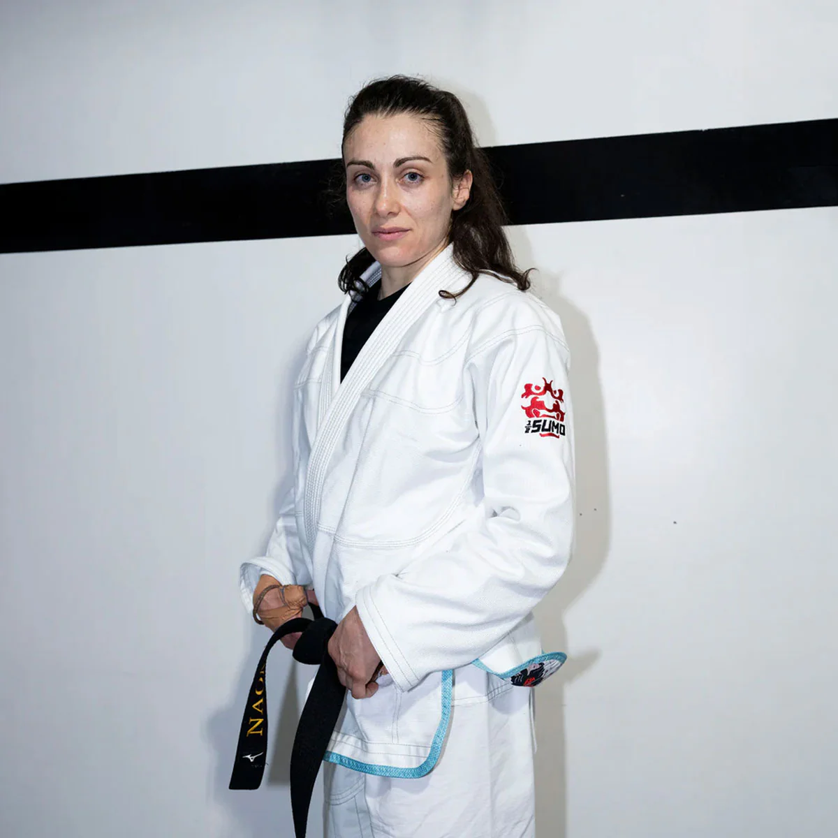 BJJ Gi Half Sumo Tengu Branco  - Image 12