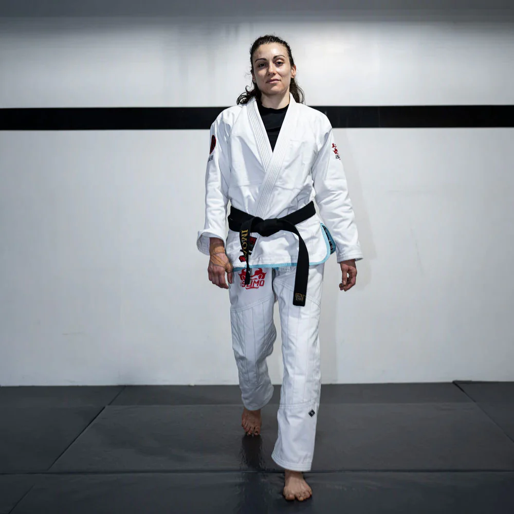 BJJ Gi Half Sumo Tengu Branco  - Image 13
