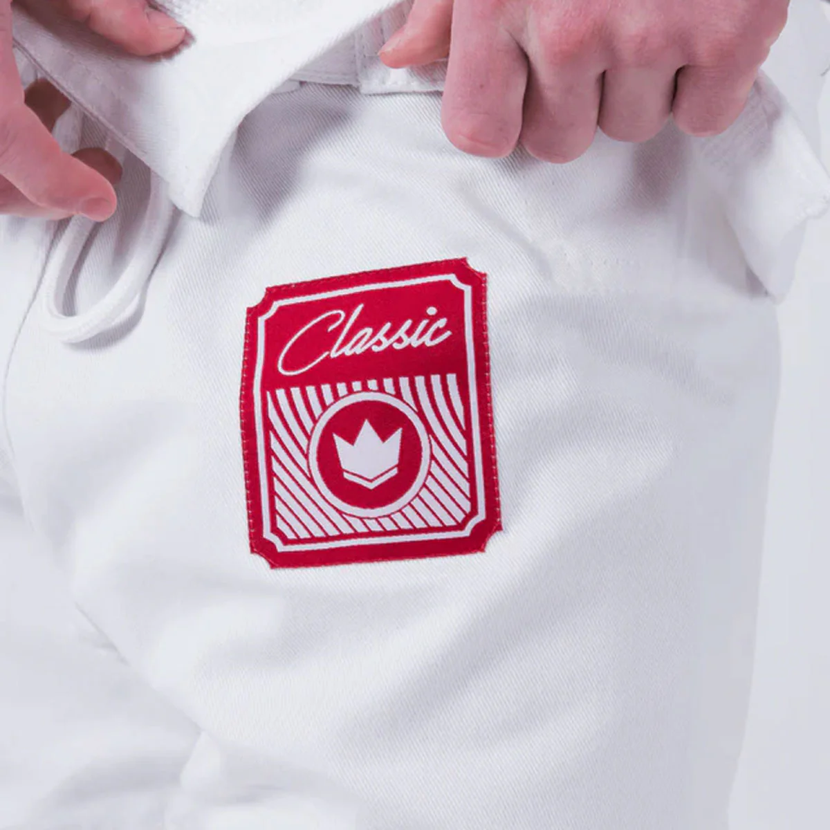 BJJ Gi Kingz Classic 3.0 IBJJF Branco  - Image 11