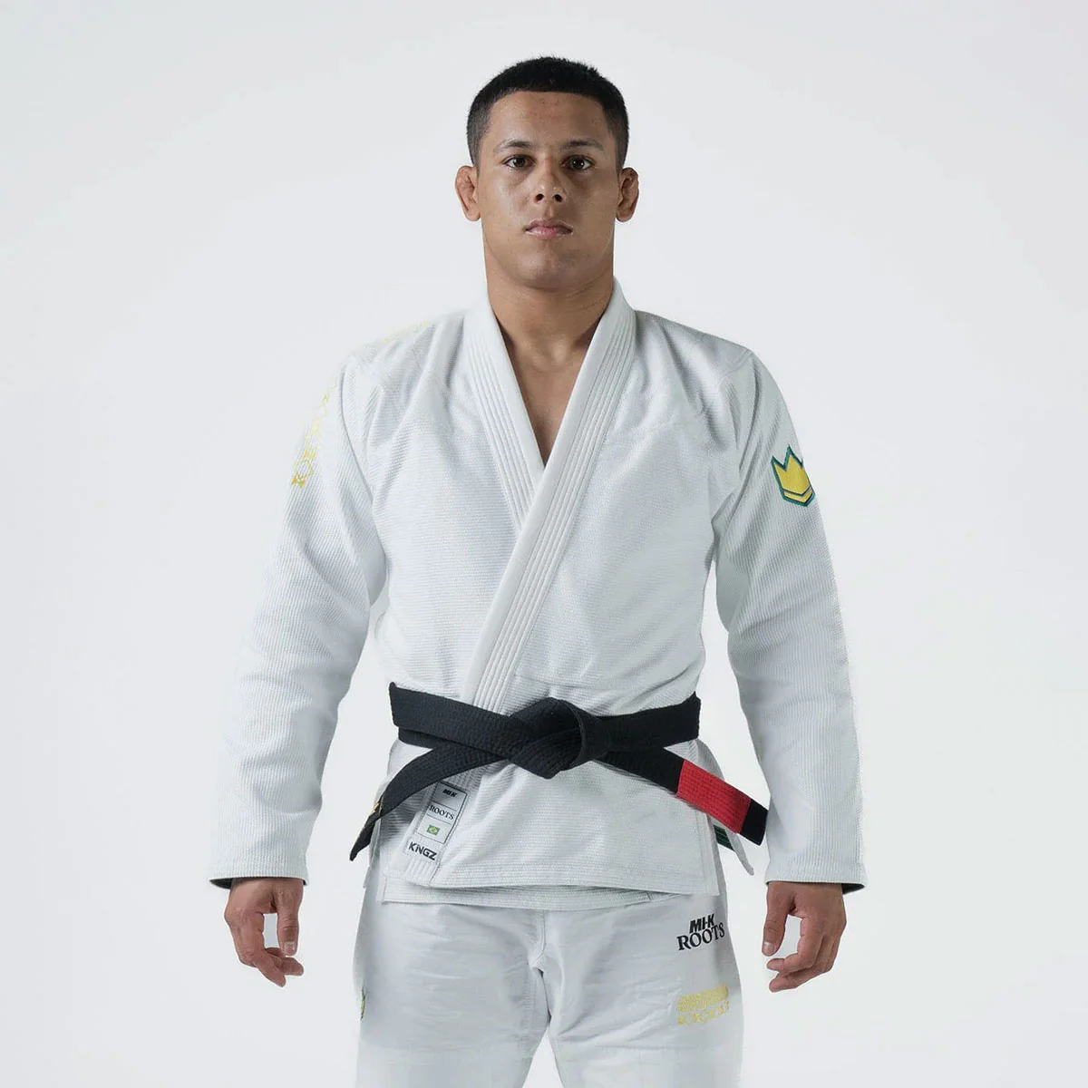BJJ Gi Kingz MI-K Roots IBJJF Branco 