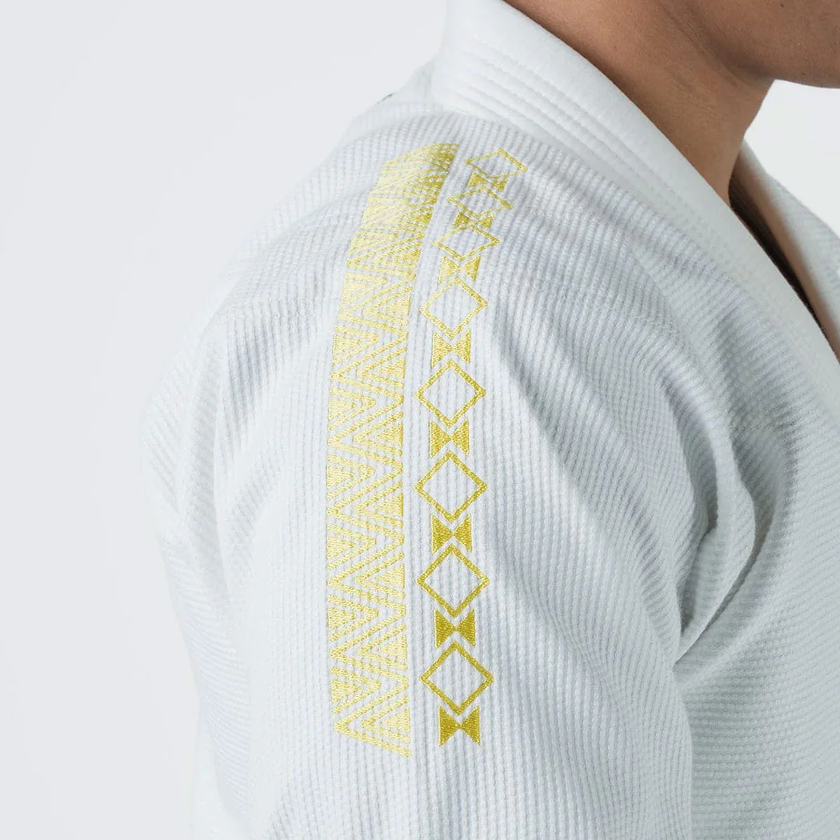 BJJ Gi Kingz MI-K Roots IBJJF Branco  - Image 3