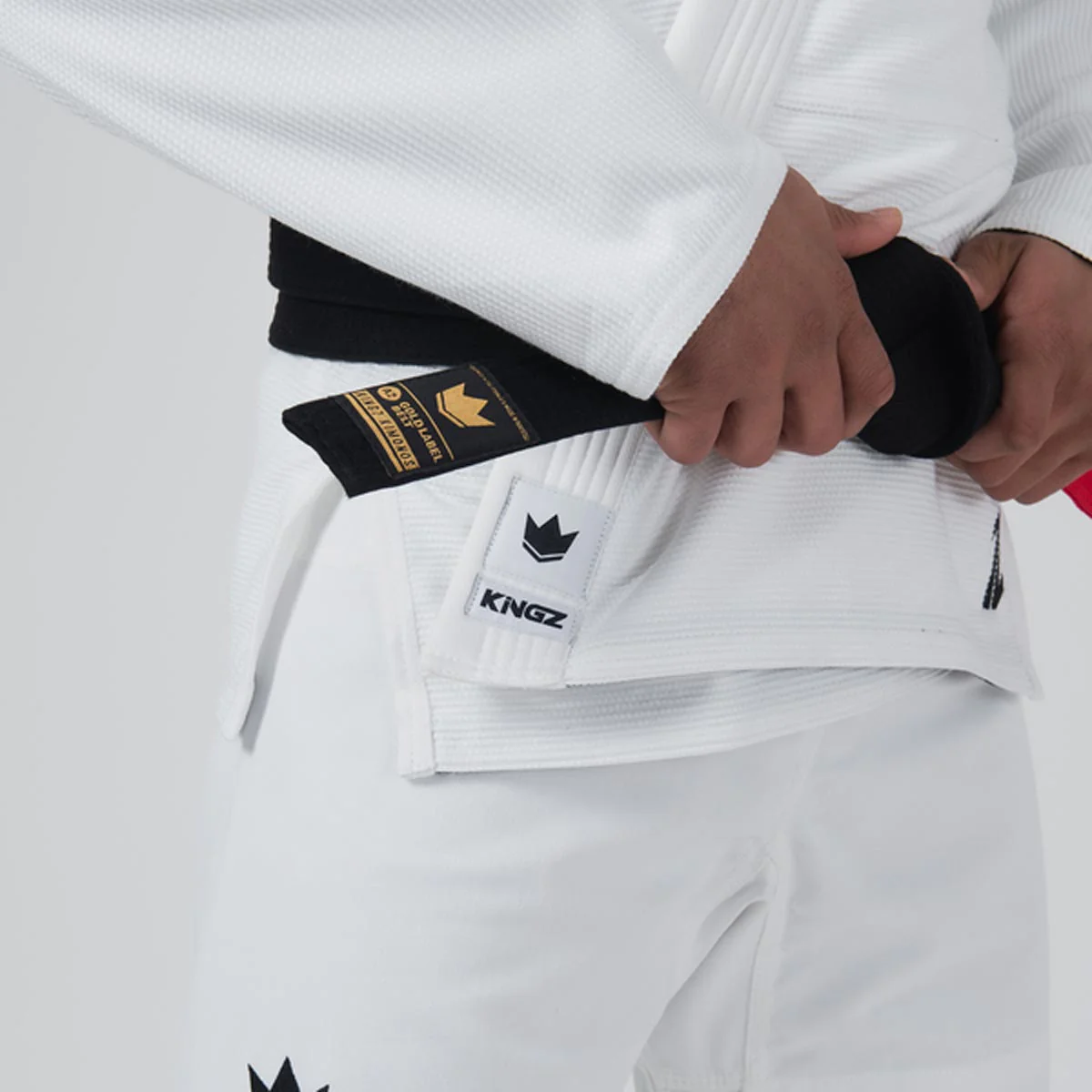 BJJ Gi Kingz The One V2 IBJJF Branco  - Image 12
