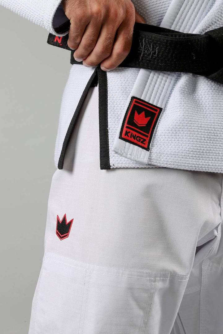 BJJ Gi Kingz Ultralight 2.0 Branco  - Image 11