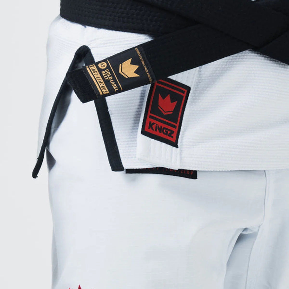 BJJ Gi Kingz Ultralight 2.0 IBJJF Branco  - Image 13