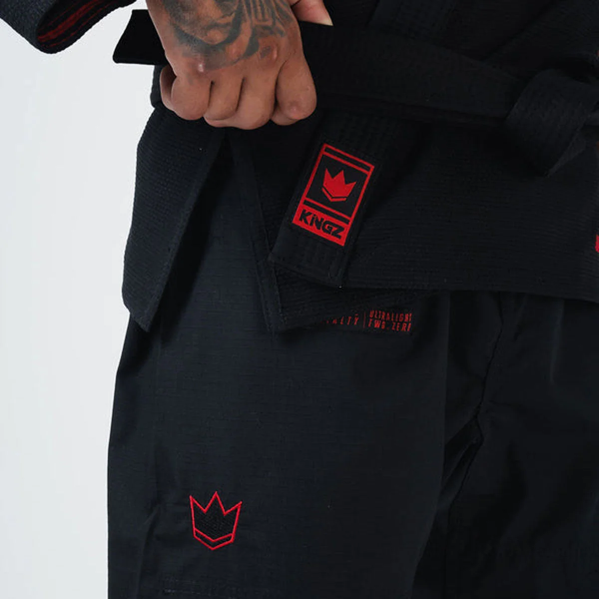 BJJ Gi Kingz Ultralight 2.0 IBJJF Preto  - Image 10