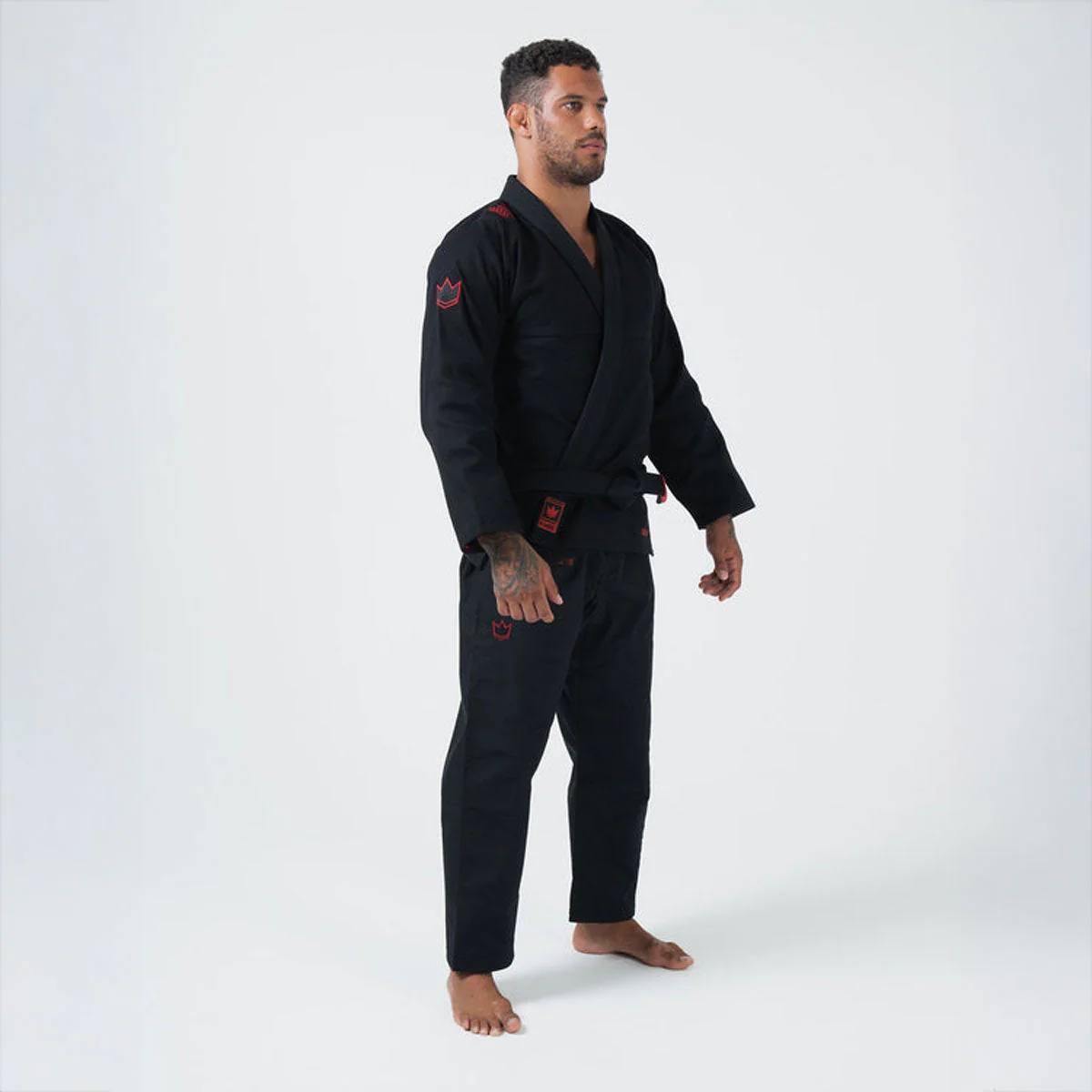BJJ Gi Kingz Ultralight 2.0 IBJJF Preto  - Image 3