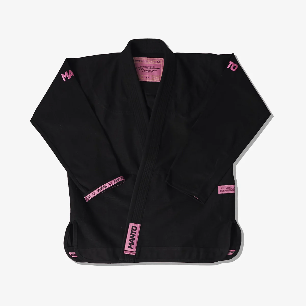 BJJ Gi Manto Rise 2.0 Preto-rosa 
