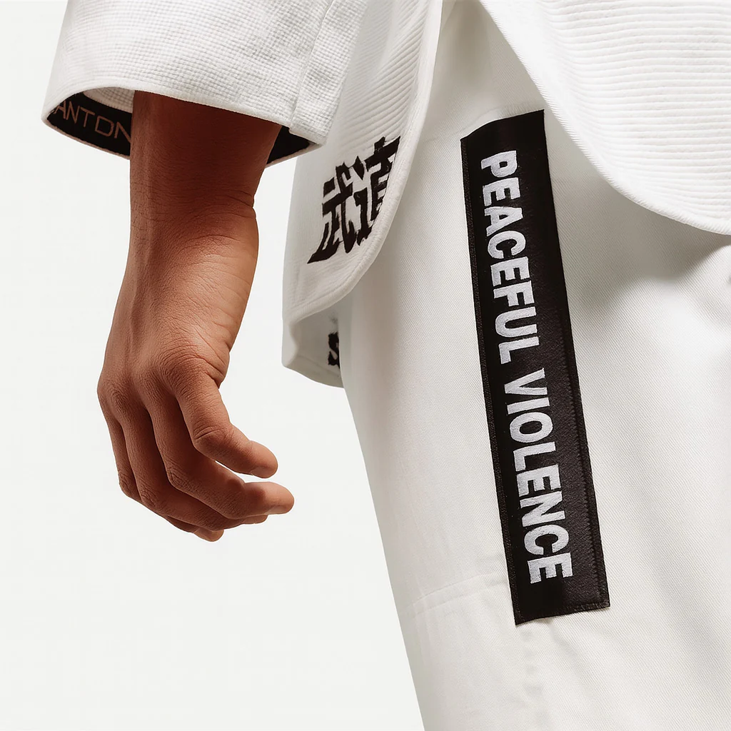 BJJ Gi Manto Society branco  - Image 5