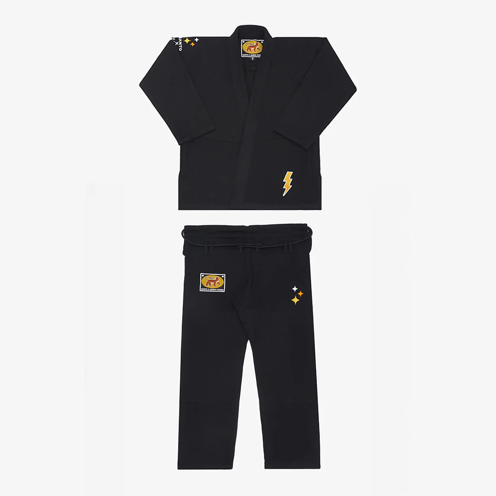 BJJ Gi Manto Tiger's Tail Preto 