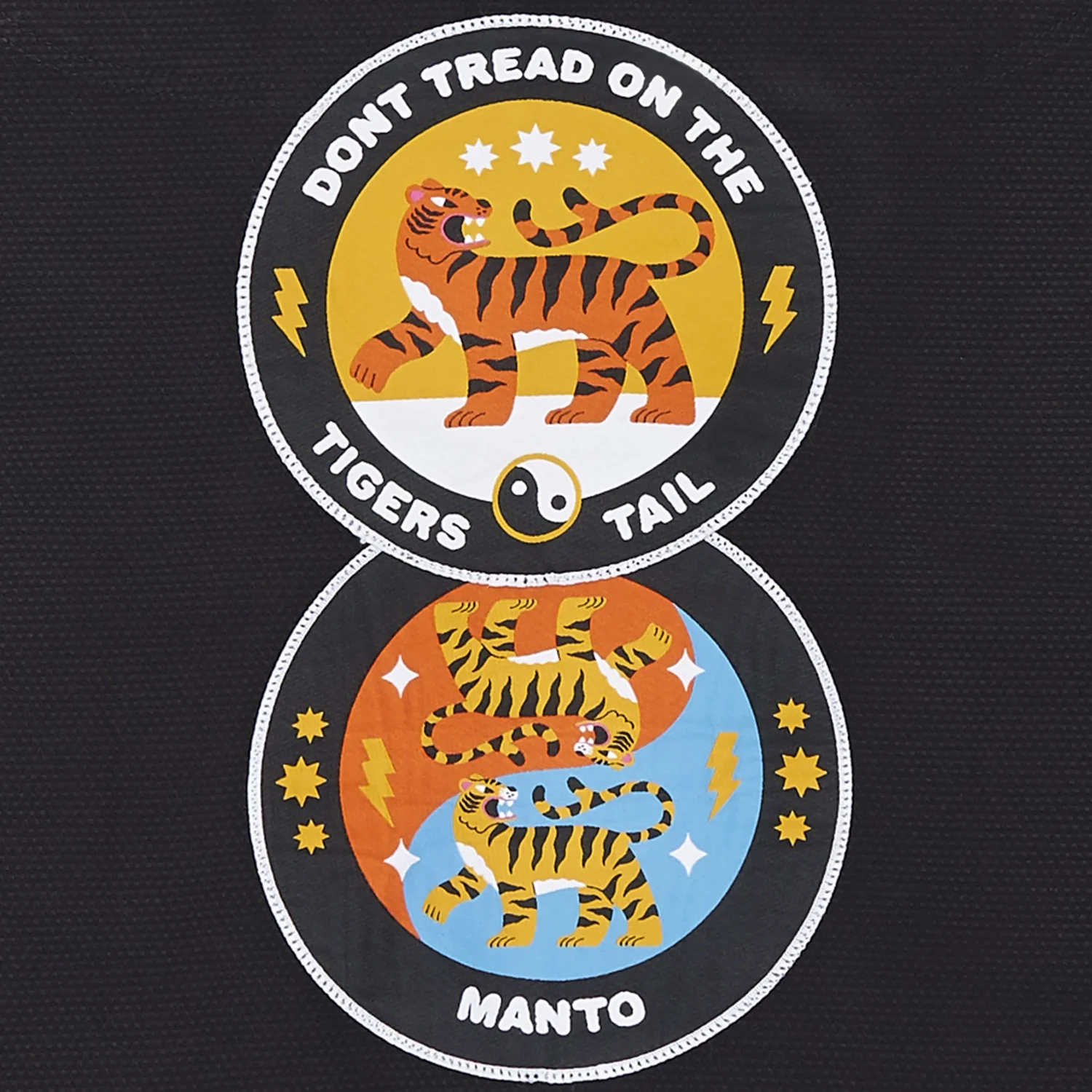 BJJ Gi Manto Tiger's Tail Preto  - Image 10