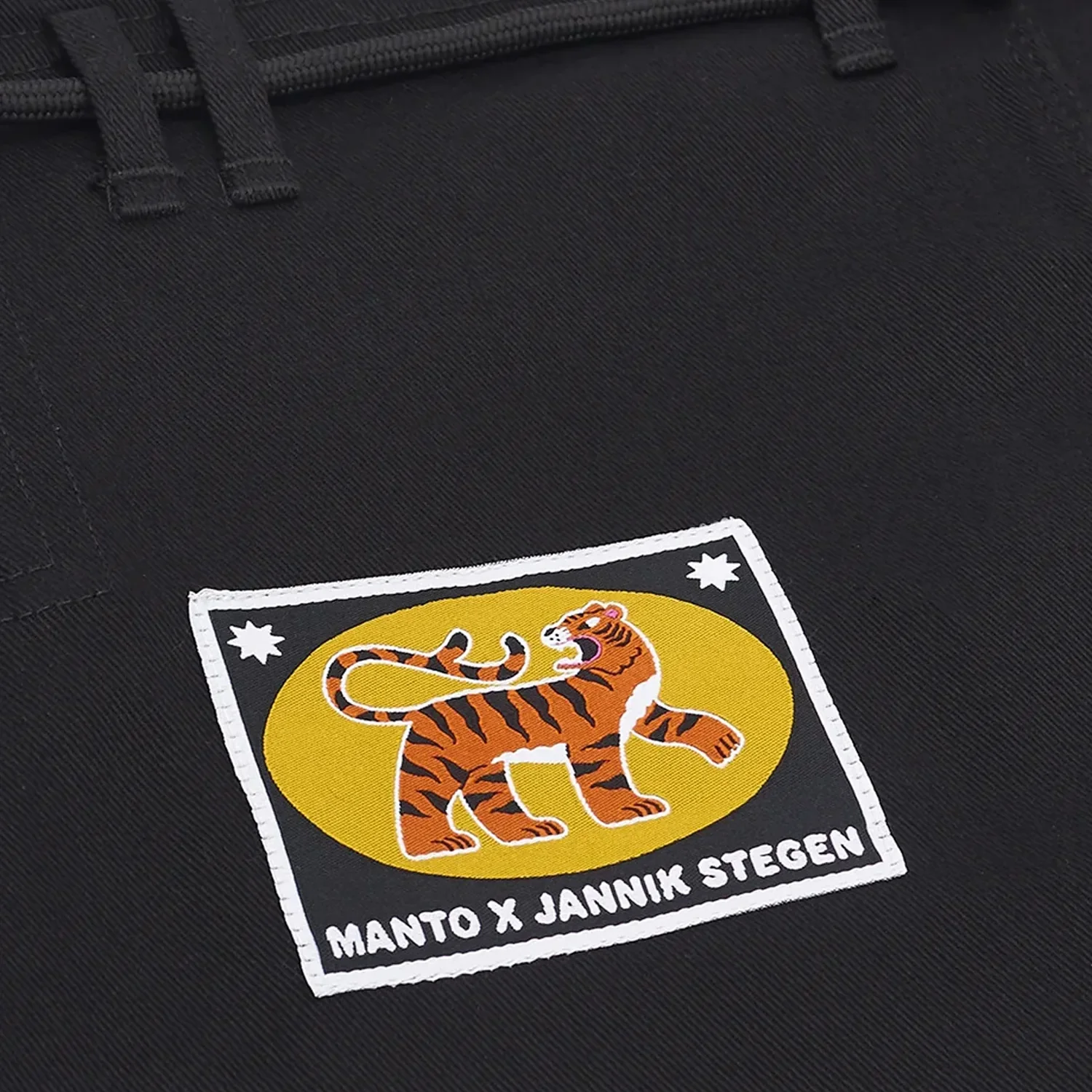 BJJ Gi Manto Tiger's Tail Preto  - Image 6
