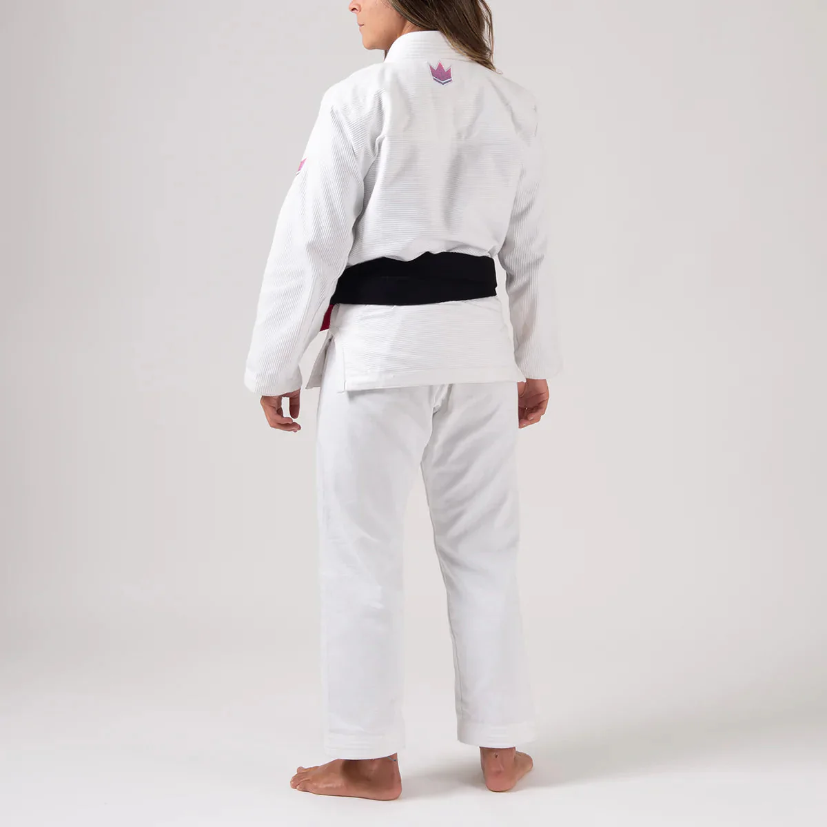 BJJ Gi Mulher Kingz Empowered Branco  - Image 3