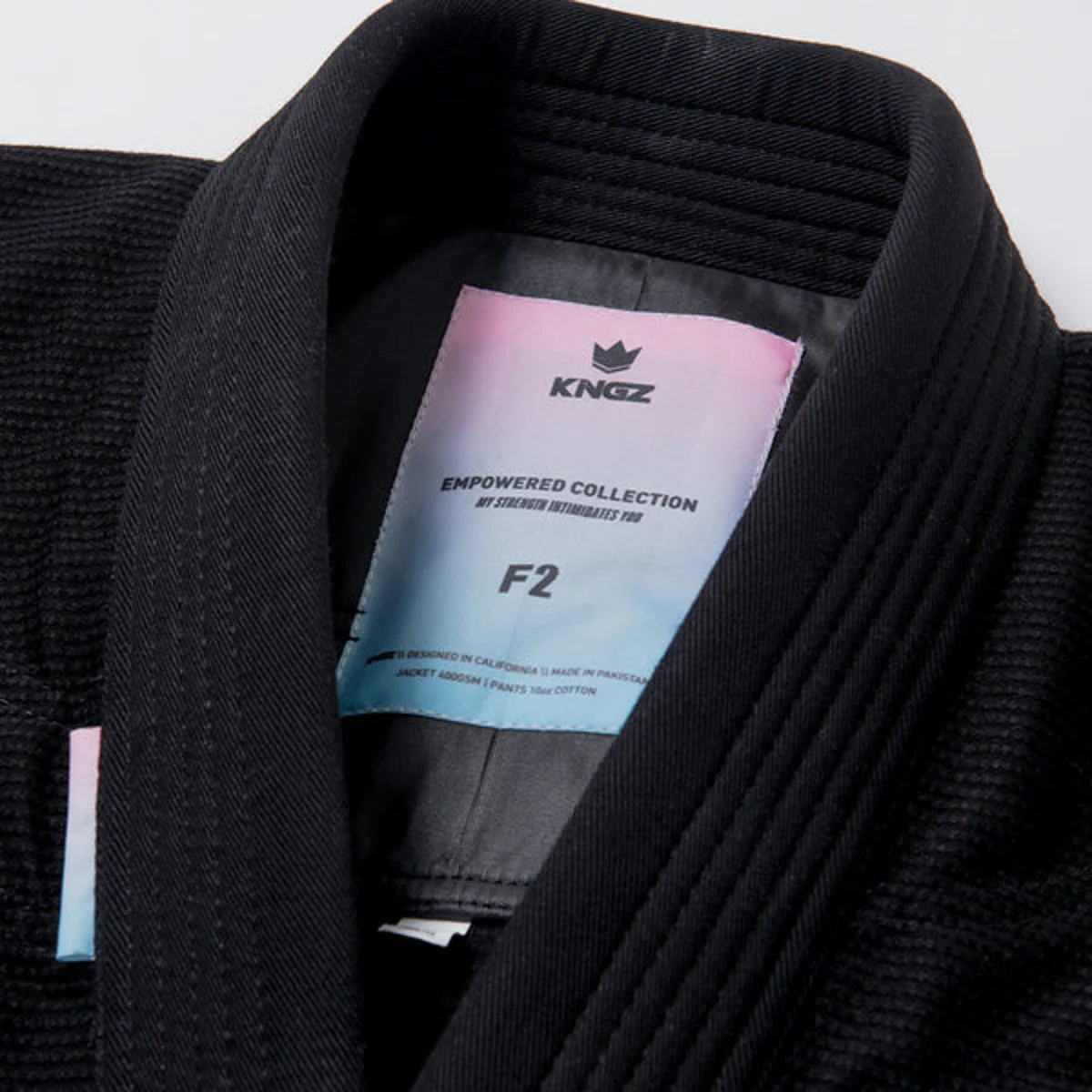 BJJ Gi Mulher Kingz Empowered Negro  - Image 12
