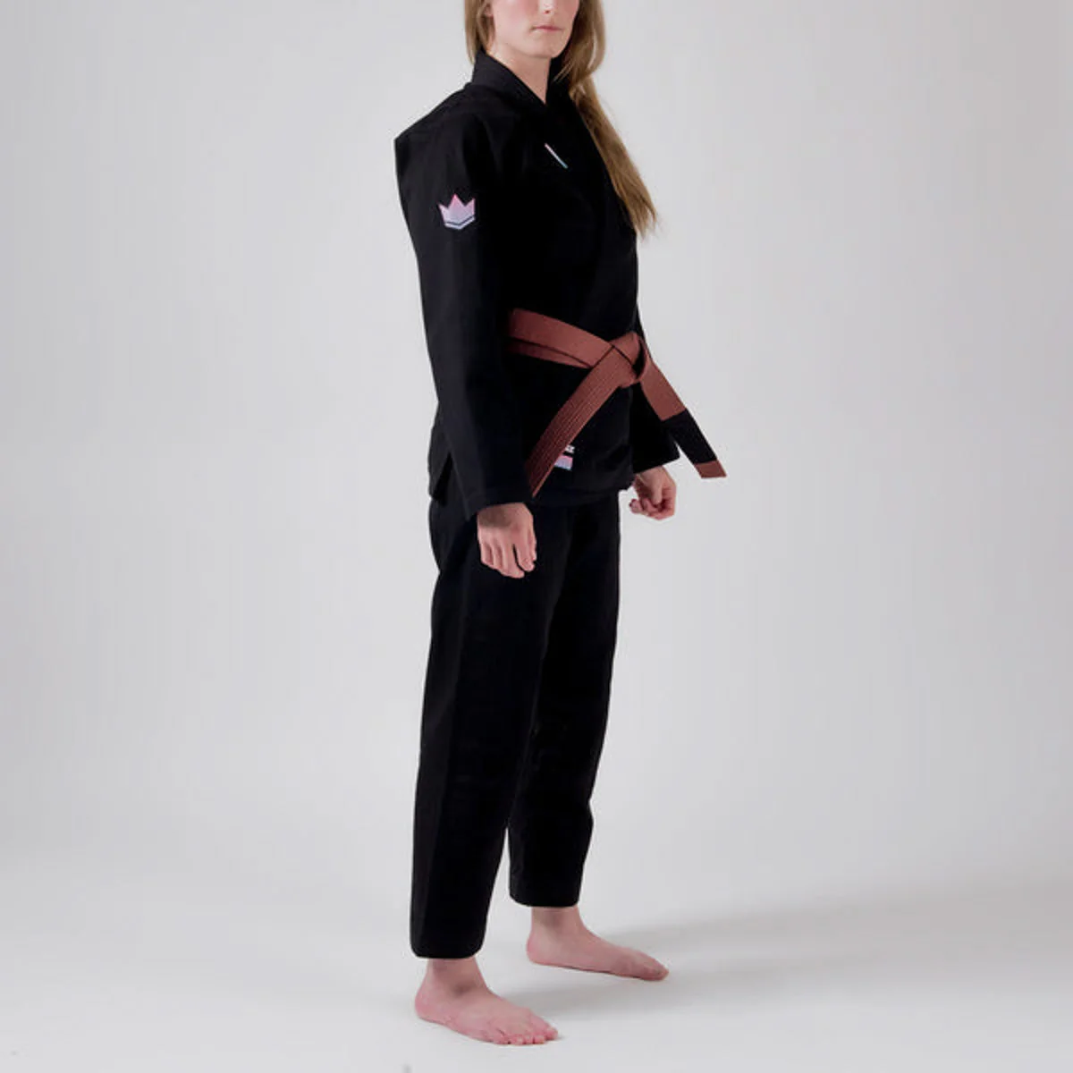 BJJ Gi Mulher Kingz Empowered Negro  - Image 3