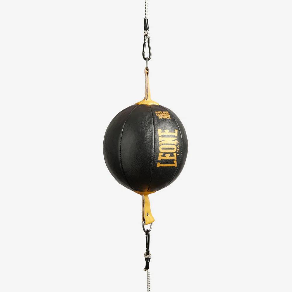Bola de boxe com tirantes Leone DNA AT809 Preto-ouro  - Image 6