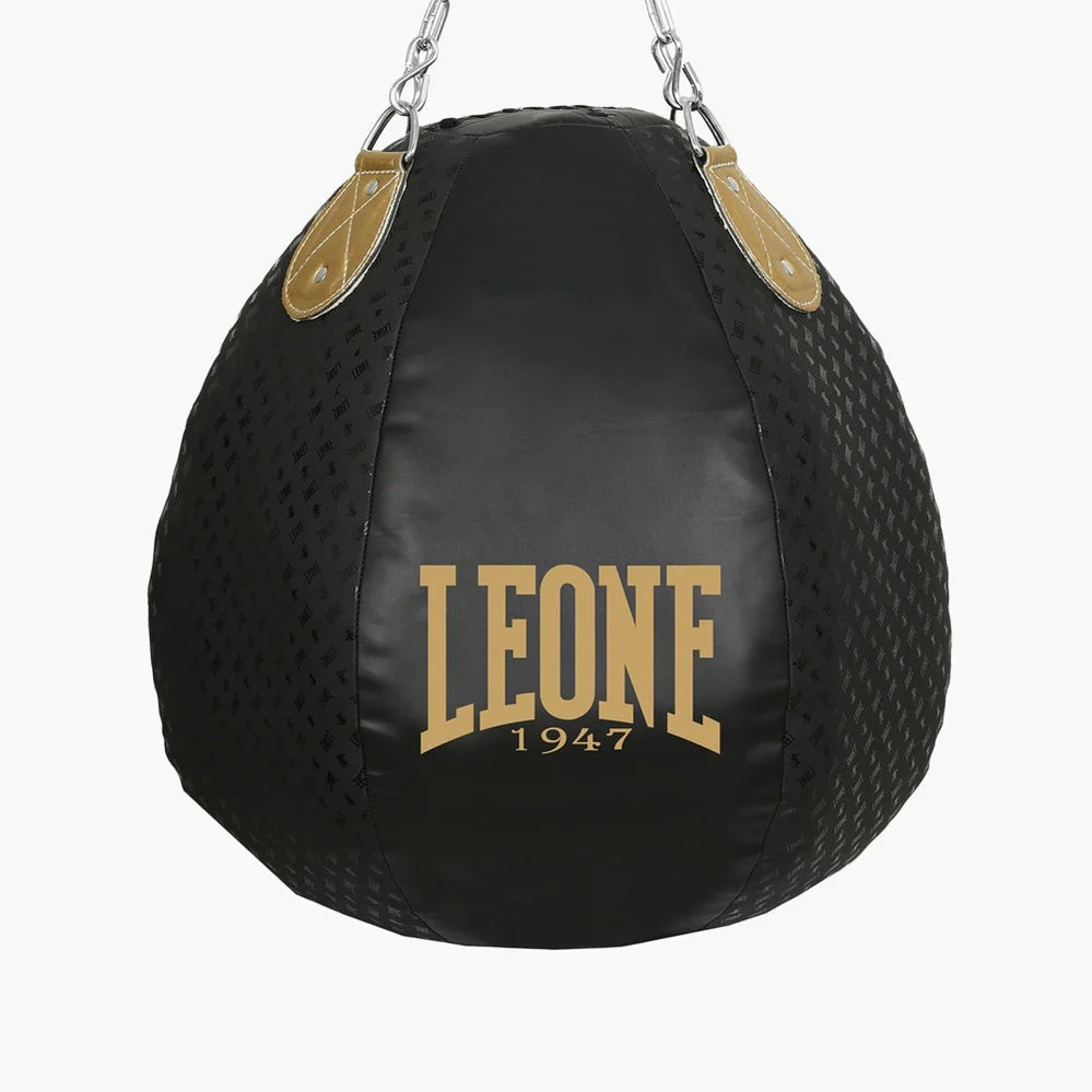Bola de treino Leone 20 kg DNA AT853 Preto-dourado 