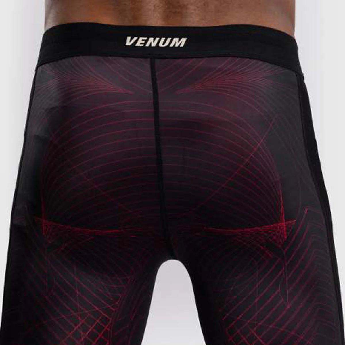 Calças de compressão Venum G-Fit Air Preto-vermelho  - Image 5