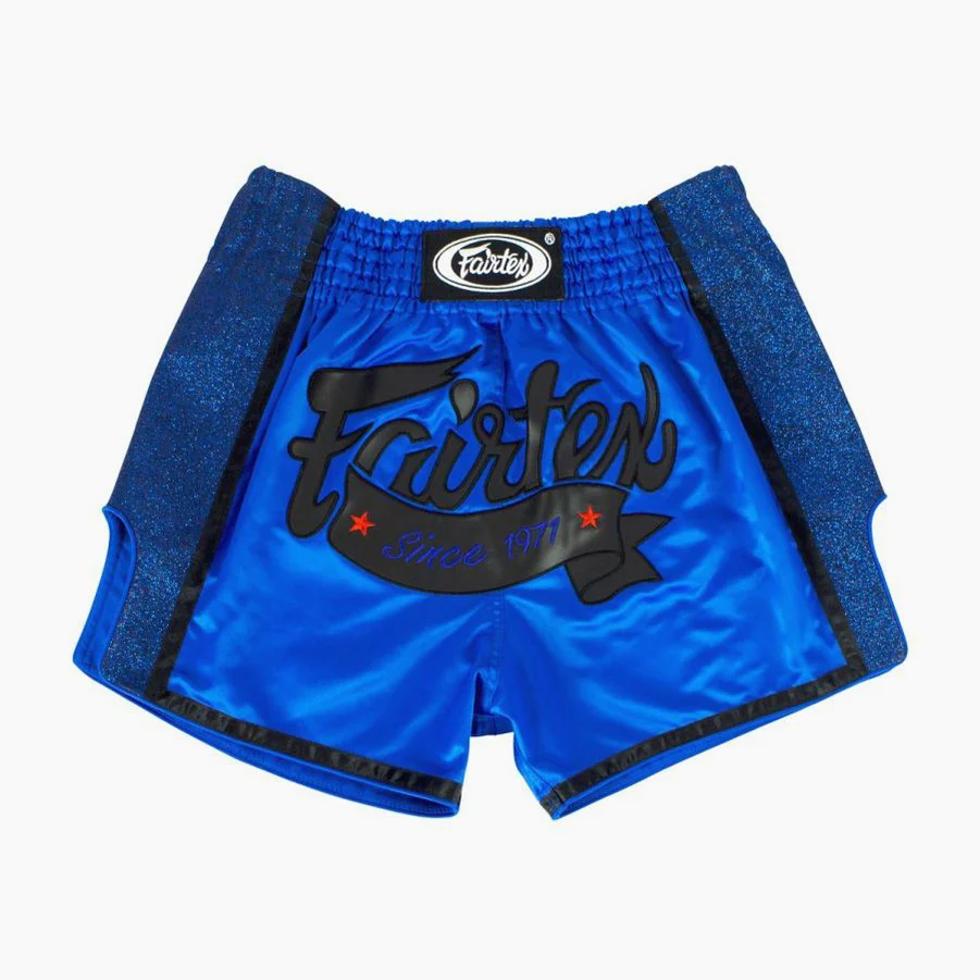Calções de Kickboxing-Thai Fairtex BS1702 Azul 