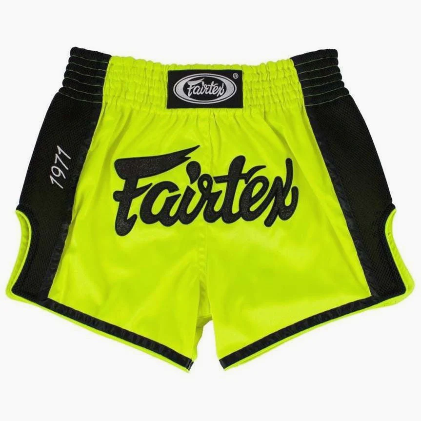 Calções de Kickboxing-Thai Fairtex BS1706 Lima 