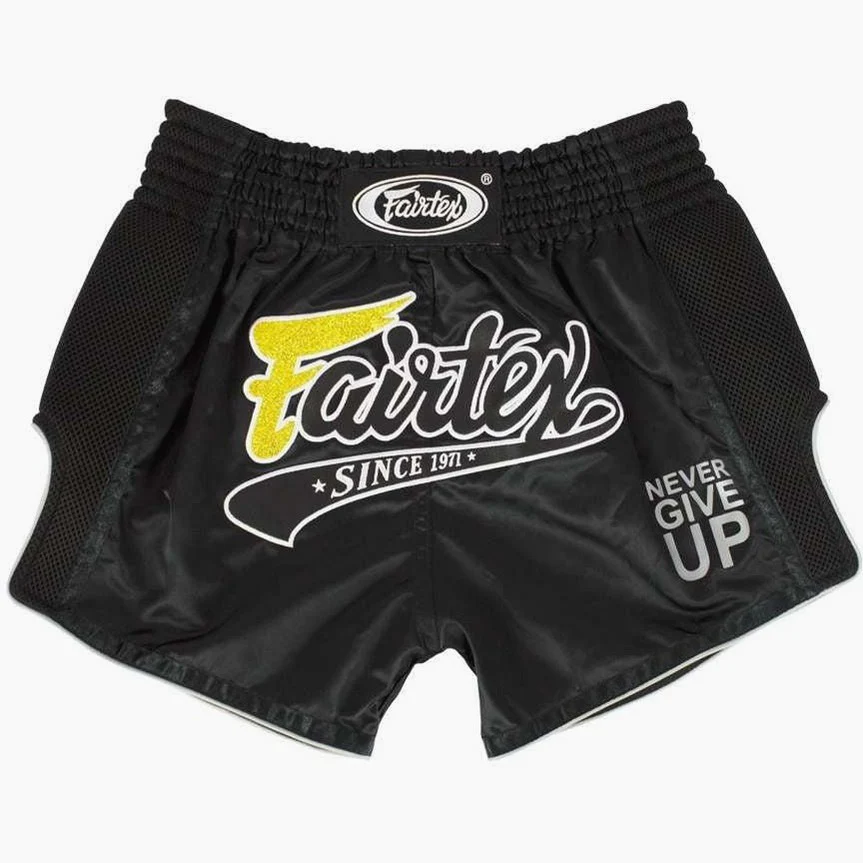 Calções de Kickboxing-Thai Fairtex BS1708 Nunca Desista 