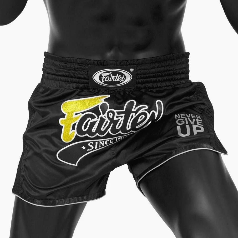Calções de Kickboxing-Thai Fairtex BS1708 Nunca Desista  - Image 2