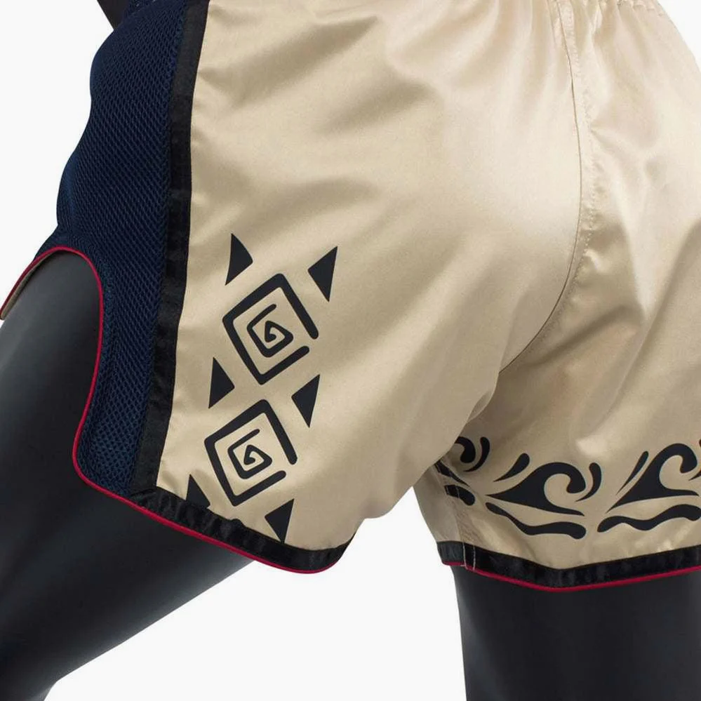 Calções de Kickboxing-Thai Fairtex BS1713 Caqui  - Image 5