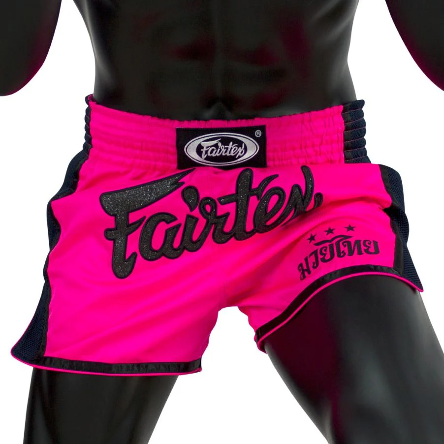 Calções de Kickboxing-Thai Fairtex BS1714 Rosa  - Image 3