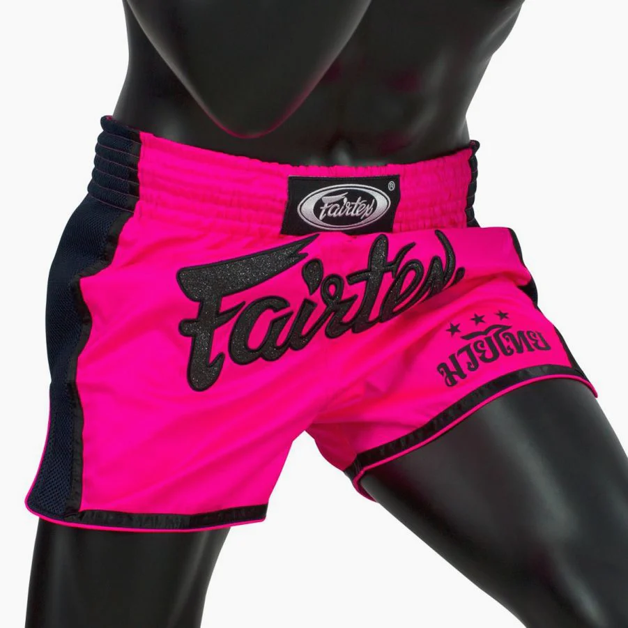 Calções de Kickboxing-Thai Fairtex BS1714 Rosa  - Image 4