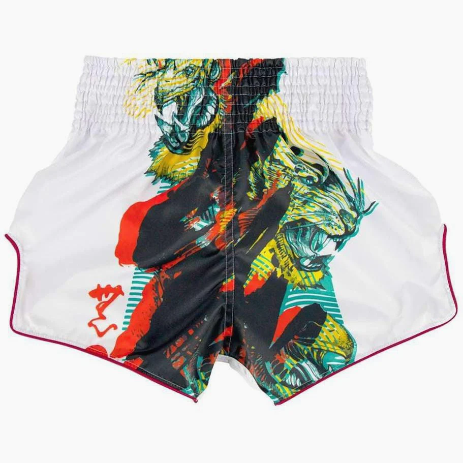 Calções de Kickboxing-Thai Fairtex Coleção de Satoru BS1908 