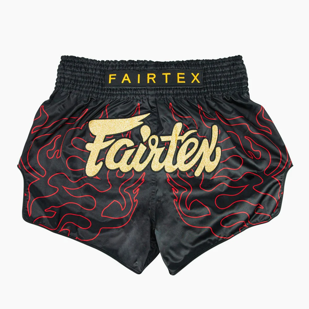 Calções de Kickboxing-Thai Fairtex BS1920 Lava 