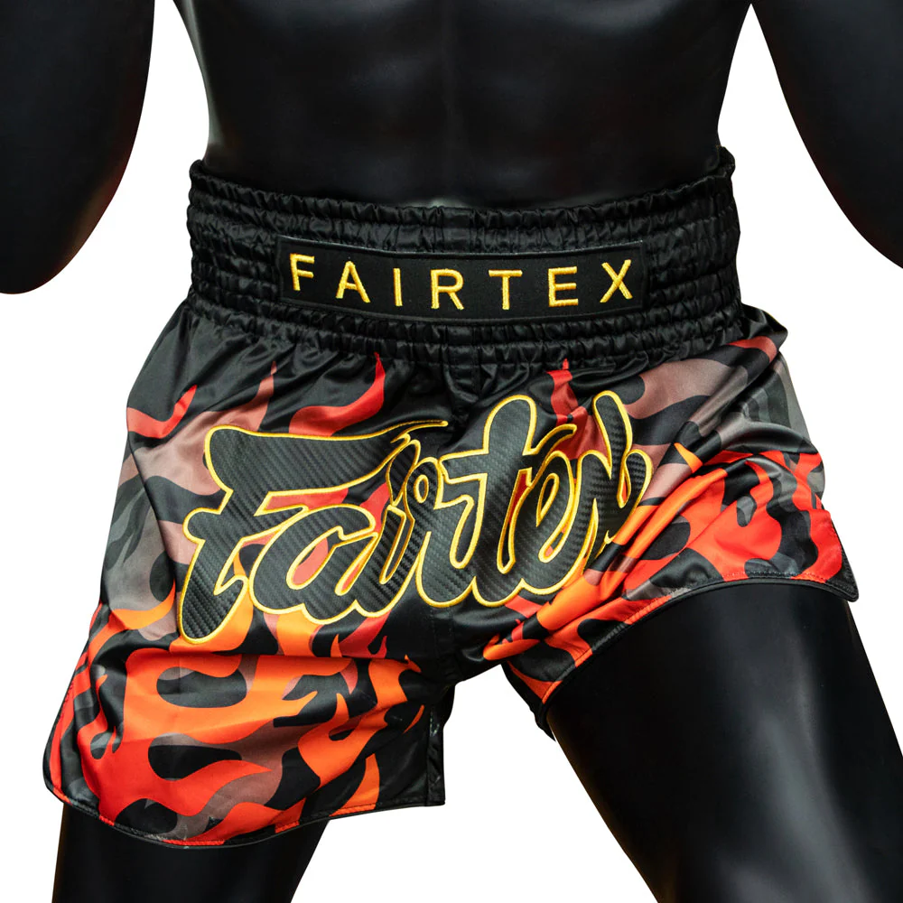 Calções de Kickboxing-Thai Fairtex BS1921 Vulcão  - Image 3