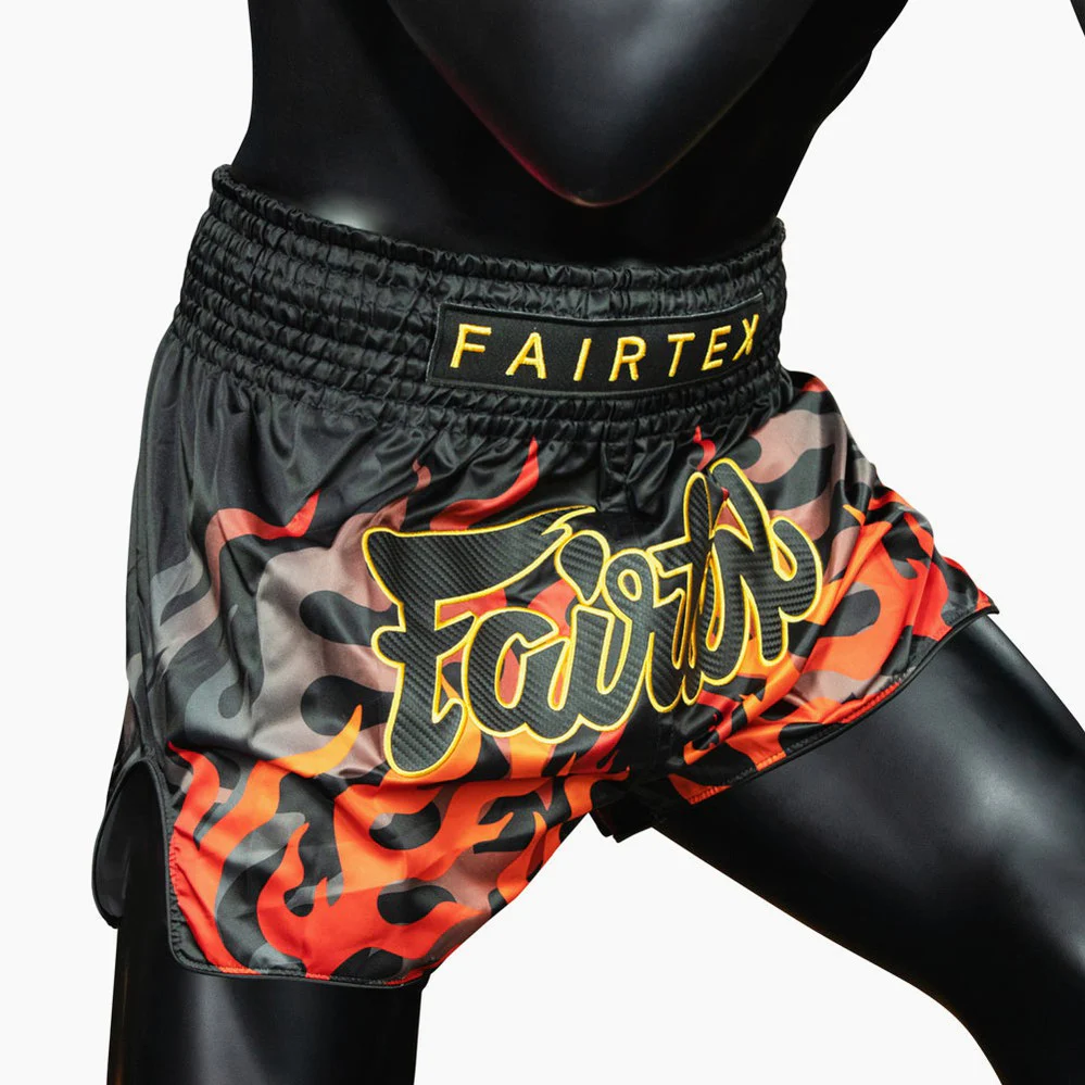 Calções de Kickboxing-Thai Fairtex BS1921 Vulcão  - Image 4