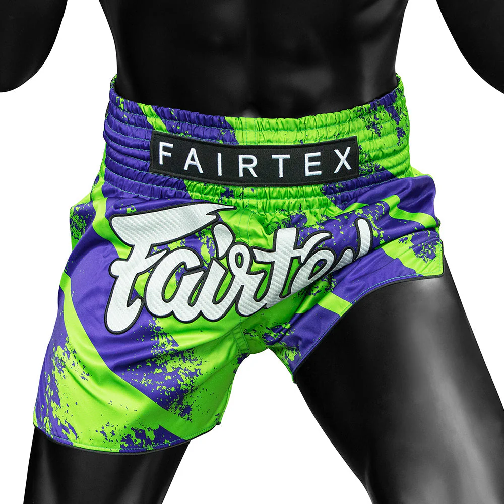 Calções de Kickboxing-Thai Fairtex BS1928 Street King Verde  - Image 4