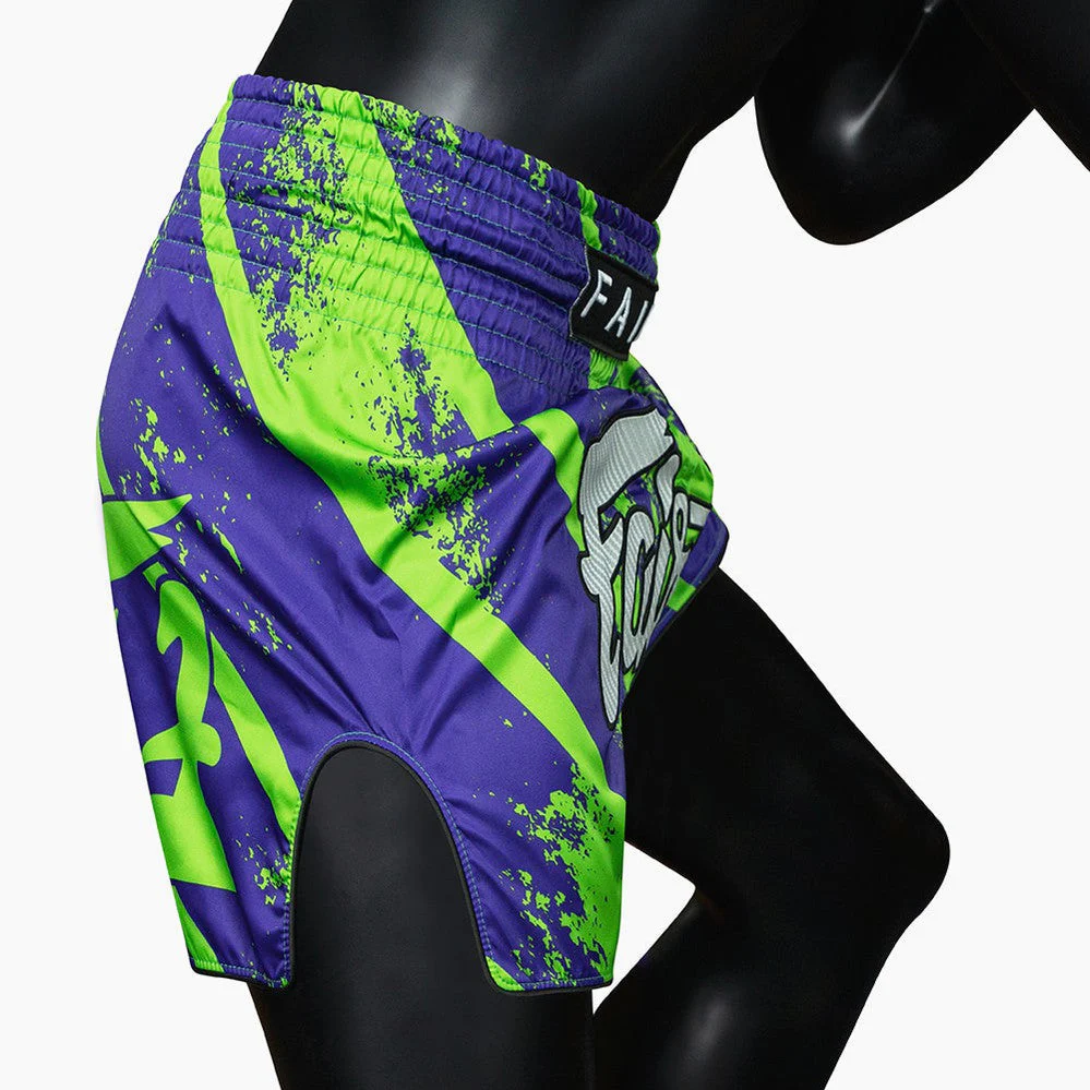 Calções de Kickboxing-Thai Fairtex BS1928 Street King Verde  - Image 6