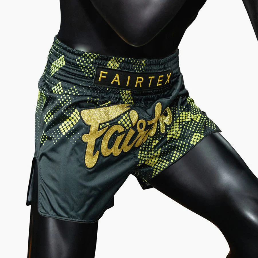 Calções de Kickboxing-Thai Fairtex BS1931 Heart of Gold  - Image 4