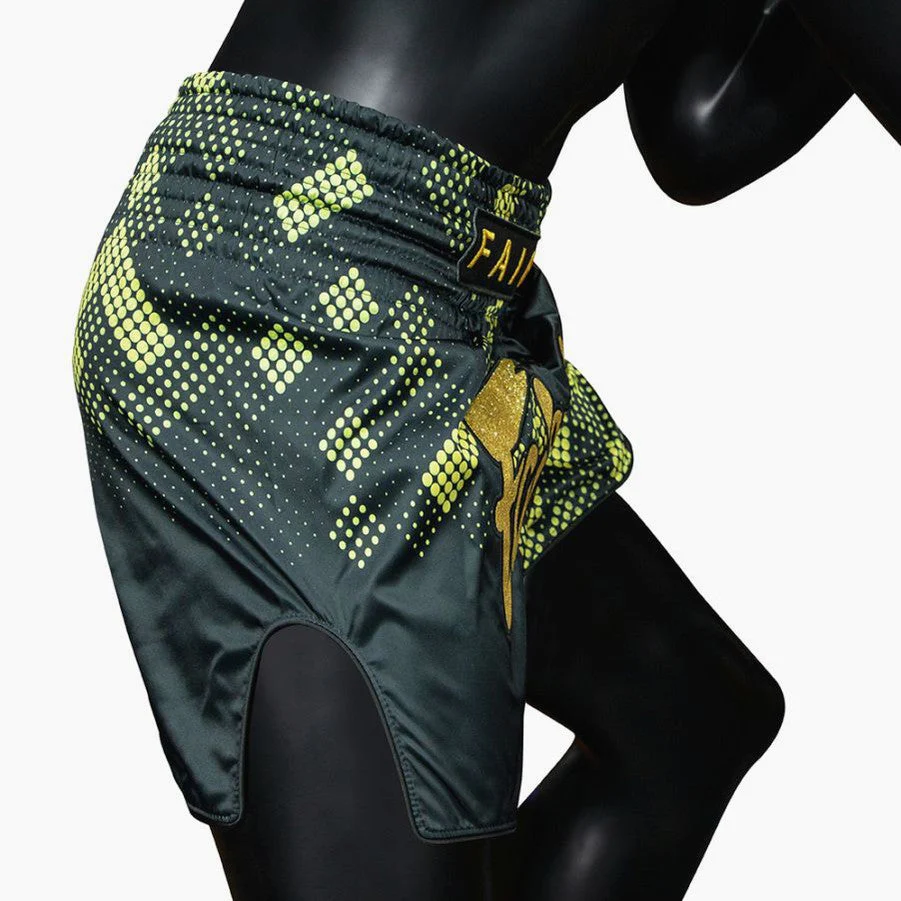 Calções de Kickboxing-Thai Fairtex BS1931 Heart of Gold  - Image 5