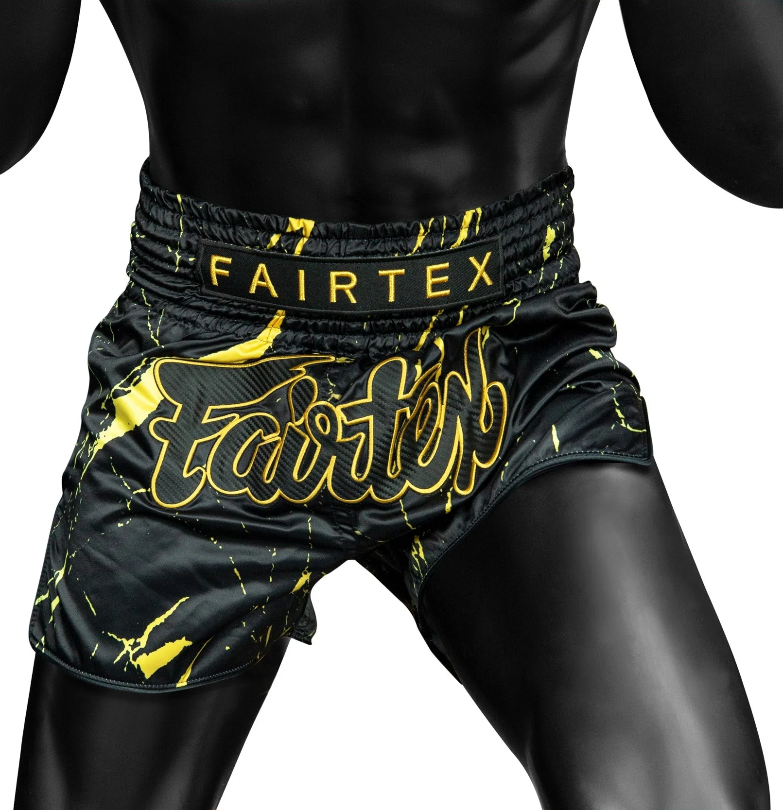 Calções de Kickboxing-Thai Fairtex BS1947 Black Marble  - Image 5