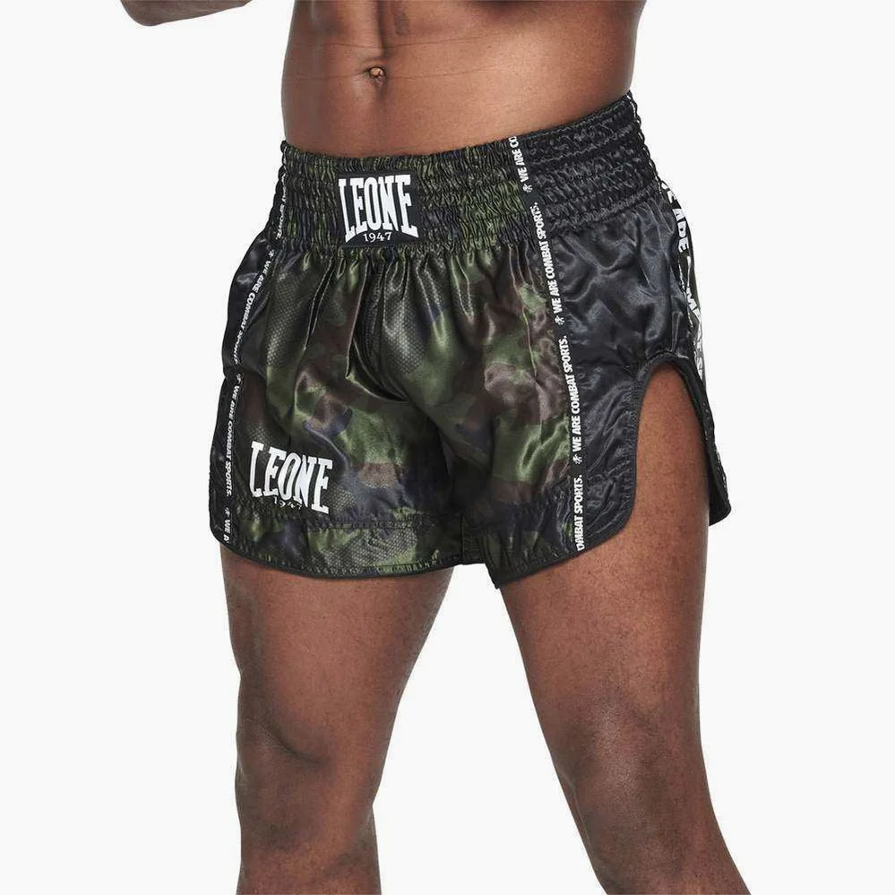 Calções de Kickboxing-Thai Leone Camo AB961  - Image 6